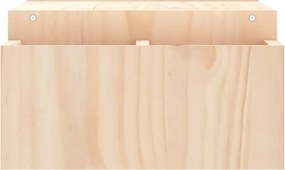 vidaXL Βάση Οθόνης 70 x 27,5 x 15 εκ. από Μασίφ Ξύλο Πεύκου