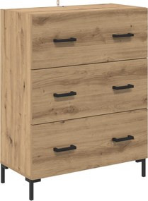 vidaXL Highboard Artisan Oak 69,5 x 34 x 180 εκ. Επεξεργασμένο ξύλο
