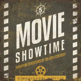 ΚΑΔΡΟ ΜΕΤΑΛΛΙΚΟ ”MOVIE SHOWTIME” 30*30 XCM163122J 147-26-012 - 3 ΤΕΜΑΧΙΑ