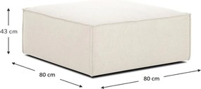 Stewehome ΜΟΝΆΔΑ SOFT PUF 80x80x43 cm