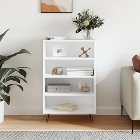 vidaXL Ραφιέρα Λευκή 57 x 35 x 90 από Επεξεργασμένο Ξύλο