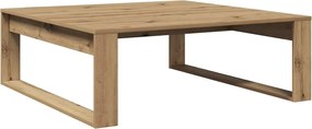 vidaXL Τραπεζάκι Σαλονιού Artisan Δρυς 100x100x35 εκ. Επεξ. Ξύλο