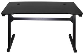 Gaming Γραφειο Τ.Carbon Steel Μαύρο . Διάσταση: 120x60x75cm