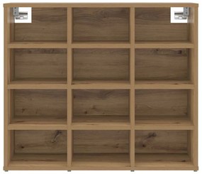 vidaXL Παπουτσοθήκη artisan δρυς 77.5 x 30 x 67 εκ. Επεξεργασμένο ξύλο