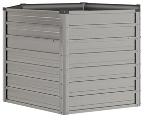 vidaXL Ζαρντινιέρα Σκουριασμένο 129x129x77 εκ. Ατσάλι Σκληρυθέν Αέρα