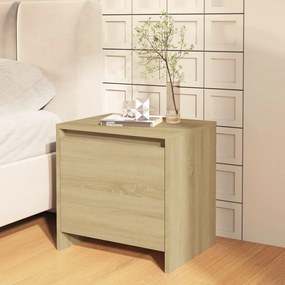 vidaXL Κομοδίνο Sonoma Δρυς 45x34x44,5 εκ. από Επεξεργασμένο Ξύλο