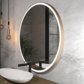 Στρογγυλός καθρέφτης με φωτισμό με Φως LED E1