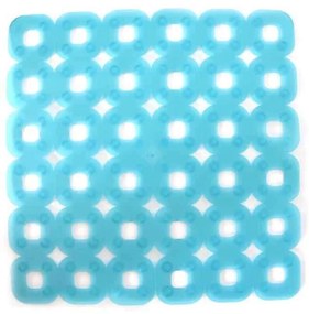 Πατάκι Αντιολισθητικό Paco 00083.002 Turquoise 53X53 PVC