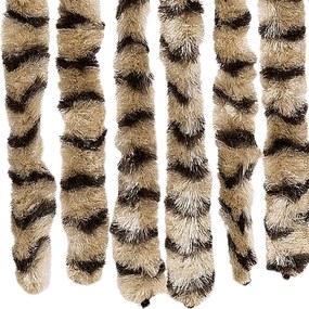 vidaXL Σήτα Εντόμων Μπεζ/ Καφέ 118x220 εκ. από Σενίλ