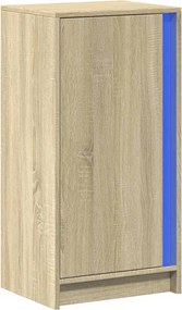 vidaXL Ντουλάπι με Φώτα LED Sonoma Δρυς 42,5x34x85 εκ. Επεξ. Ξύλο