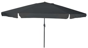 vidaXL Ομπρέλα Κήπου Ανθρακί 395 x 395 x 245 εκ.