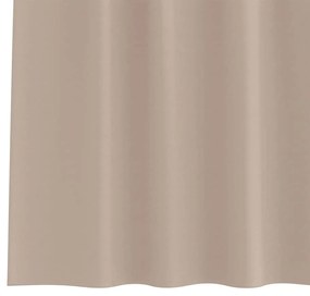 vidaXL Κουρτίνες με κουρτίνες 2 pcs Taupe Πολυεστέρας
