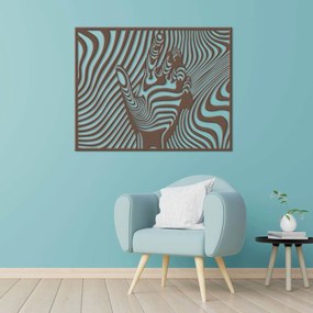 Διακοσμητικό τοίχου Λαμαρίνα kp52 Art - 0,95mx1,20m, Χρώμα Σκουριάς