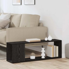vidaXL Ράφι βιβλίων Μαύρη Δρυς 100x24x32 εκ Επεξεργασμένο Ξύλο
