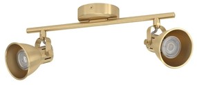 Φωτιστικό Σποτ Eglo 900171 SERAS Μπρούτζινο (φυσικό) (Brass natural)|Χρυσό Χρώμα (Gold Coloured) 3000K