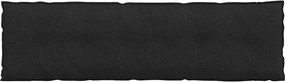 vidaXL Μαξιλάρι Πλάτης Μαύρο 180 x 19 x 50 εκ ύφασμα