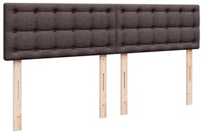 ΚΡΕΒΑΤΙ BOXSPRING ΜΕ ΣΤΡΩΜΑ ΣΚΟΥΡΟ ΚΑΦΕ 180X200 ΕΚ ΥΦΑΣΜΑΤΙΝΟ 3285984