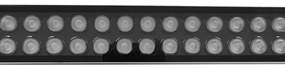 LED Wall Washer Αρχιτεκτονικού Φωτισμού 100cm GENIUS 72W CREE 24v 8640lm Δέσμης 10-30° Μοιρών Αδιάβροχο IP66 Ροζ GloboStar 05120