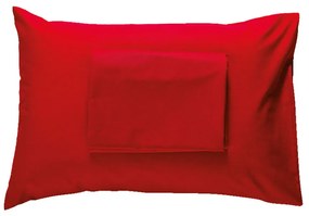 Σεντόνι King Size Επίπεδο (270x280) Sb Home Delos Κόκκινο