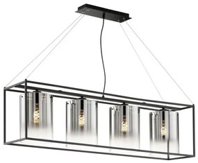 Κρεμαστό Φωτιστικό Οροφής Φιμέ Samu 60894 Fischer Honsel-60894-Φιμέ/Smoke 60894