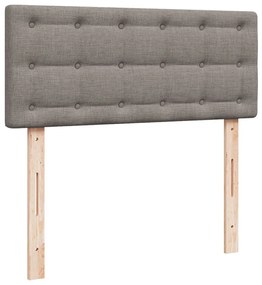 ΚΡΕΒΑΤΙ BOXSPRING ΜΕ ΣΤΡΩΜΑ TAUPE 120X200 ΕΚ. ΥΦΑΣΜΑΤΙΝΟ 3286665