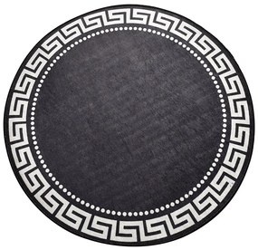 Χαλί Antik 882CHL1621 Black-White Conceptum Hypnose 100X100cm Round