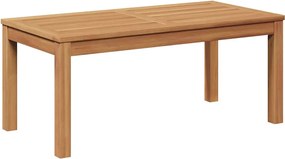 vidaXL Σετ Καναπέ Κήπου 5 pcs Φυσικό Στερεό Ξύλο Τίκ