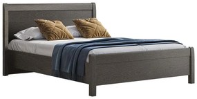 Bed TOMS Σκούρο Δρύς, 140x200 εκ., χωρίς Μπαούλο