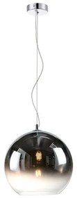 Κρεμαστό Φωτιστικό Οροφής Με Γυαλί DROP-400 E27 60W Sunlight-DROP-400-CH-Χρώμιο DROP-400-CH