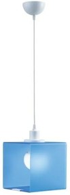 Κρεμαστό Φωτιστικό Οροφής Plexiglass 3120/20 Arkolight-3120-31/20-Ανοιχτό Μπλε/Γαλάζιο 3120-31/20