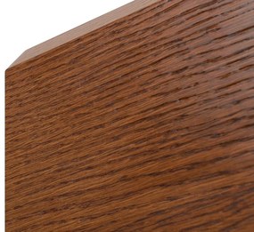 Βιτρίνα Boston BS104, 95x150x42cm, 57 kg, Καφέ, Μαύρο, Φυσικό ξύλο καπλαμά, Πλαστικοποιημένη μοριοσανίδα, Επεξεργασμένο γυαλί, Ο αριθμός των θυρών: 4