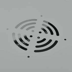 vidaXL Ντουλάπα δικτύου με αποθήκευση Γκρι 60 x 45 x 65 εκ Ατσάλι