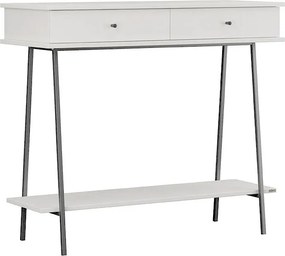 Κονσόλα Elite Megapap χρώμα λευκό του πάγου 100x40x88εκ.