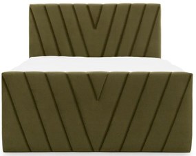Επενδυμένο κρεβάτι Alba-Xaki-140 x 200