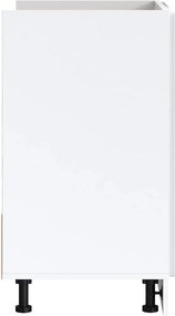 vidaXL Ντουλάπι βάσης νεροχύτη Porto Λευκό 80x46x81,5 cm