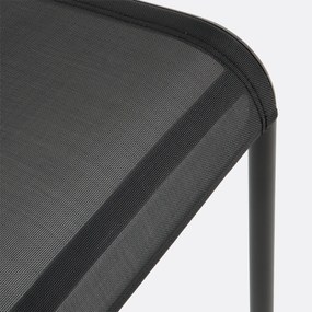 Σετ 2 καρεκλών κήπου από αλουμίνιο και textilene, ZORY