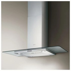 Elica Flat Glass IX/A/90 Απορροφητήρας Καμινάδα 90cm Inox