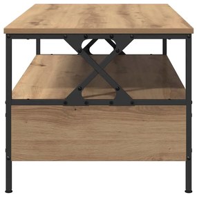 vidaXL Τραπεζάκι σαλονιού with Drawer artisan δρυς 100 x 51 x 45 cm