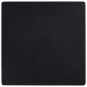 Τραπέζι Μπαρ Μαύρο 60 x 60 x 111 εκ. από MDF - Μαύρο