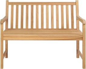 vidaXL Παγκάκι Κήπου 114 εκ. από Μασίφ Ξύλο Teak
