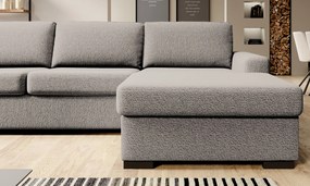 Γωνιακός καναπές Orchid-Ekrou-Δεξιά