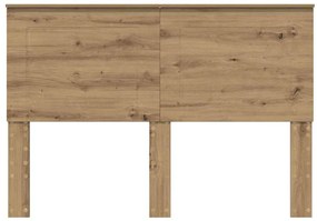 vidaXL Κεφαλάρι με κεφαλάρι Artisan Oak 160 cm Επεξεργασμένο ξύλο
