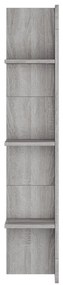 vidaXL Έπιπλο Τηλεόρασης Γκρι Sonoma 152 x 22 x 113 εκ. Επεξεργ. Ξύλο