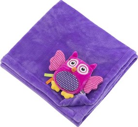 Κουβέρτα Fleece Αγκαλιάς (68.5x100) Zoocchini Owl