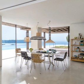 Τραπέζι από μάρμαρο και σίδερο, Zen