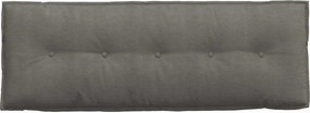 vidaXL Μαξιλάρι Πλάτης Ανοιχτό γκρι 140 x 50 x 19 cm