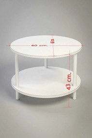 Τραπεζάκι Σαλονιού Μάρμαρο LIGA 60x43