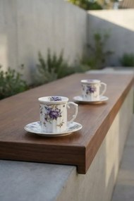 Stewehome Σετ πορσελάνινων φλιτζανιών καφέ για 6 άτομα Πολύχρωμο