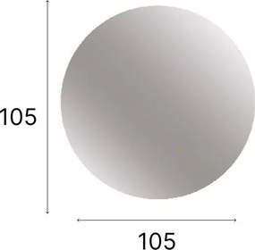 Καθρέπτης Διάφανο OPAS 105x4.5