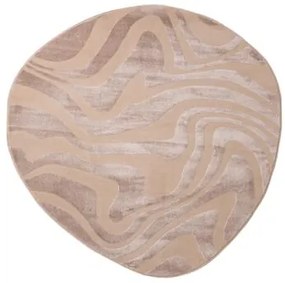 Μοντέρνο Χαλί Organic Shape 265 Beige 200X200
